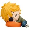 Banpresto BP88662P Figura Q Posket Sleeping Denji Chainsaw Man, 7 cm, Multicolore
