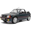 Solido Peugeot 205 CTI Roland-Garros Cabrio - Diecast Modellino Auto Verde Metallico, Cerchi Forati Youngtimer Francese, Modello da collezione limitato, 1:18