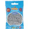 Hama - Sacchetto da 2000 Perline da Stirare, Misura Mini, Grigio Chiaro, 501-70