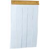 Ferplast Porta per Cuccia Cani Modello Domus Small e Baita 60, Portina per cucce da Esterno, PVC Trasparente Antipioggia, Vento, Freddo, 22,5 x h 36 cm