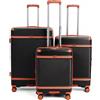 Modo By Roncato Charm 2.0 Set Valigie (grande, Medio, Cabina) - Nero