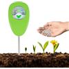 ANOMM Misuratore del Suolo 3 in 1, Tester Multifunzionale per Fertilità | per Fertilità/PH/umidità, per Giardino, Fattoria, Prato, Non Sono Necessarie Batterie, Ago Singolo, Verde