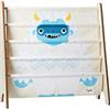 3 Sprouts - Libreria Montessoriana per Bambini - Porta Libri per Cameretta - Yeti