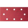 Bosch Accessories Bosch 2609256A92 - Fogli Abrasivi per Smerigliatrici a Vibrazione Black & Decker, 93 x 185, Numero di Fori 8, Grana 240, Lotto di 10 Fogli