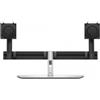 DELL MDS26 68,6 cm [27] Scrivania Nero, Argento (DELL PRO DUAL MONITOR STAND - M