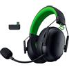 Razer BlackShark V3 X HyperSpeed per Xbox - Cuffie wireless per eSport - Ultraleggere 270 g - Driver TriForce da 50 mm - Microfono rimovibile - HyperSpeed 2,4 GHz e Bluetooth - Xbox/PC | Nero