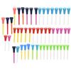 Zerodis Qcwwy High Path Golfball Tees,50 Pezzi 83mm Colorato Doppio Strato | Alta Visibilità, Aiuta a Ridurre gli Slice dei Ganci, 50 Pezzi, Base Appuntita Stabile, Facile da Individuare Sul Verde