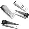 LMLOZZ Rotella Porta Laterale Acciaio Inox Silenziosa per Porta di Fienile | Rotella Porta Laterale Acciaio Inox Rullo Nylon Silenzioso Antiruggine Supporto Porta
