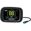 Generic for YL-81C UART Ebike Display LCD Pannello di Controllo del cruscotto di Ricambio for Pezzi di Ricambio Bici elettrica for ENGWE M20