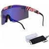 LBAWJWAIL P-V Occhiali da sole sportivi polarizzati per uomo donna ciclismo occhiali | Occhiali da sole UV400, protezione per bici, occhiali da sole, baseball, corsa, ciclismo, pesca, softball, golf