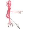 Luxshiny Corda per Scherma a 3 Pin in PVC e Rame per Atleti Attivi | Conduttività Elevata, Resiste a Piegature e Rotture, Sostituzione Rapida, Uso Quotidiano e Gare