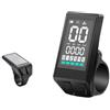 Generic Display BN136 SW102 LCD Bicicletta elettrica Display Strumento Intelligente FO Motore BBS01 BBS02 BBSHD(BN136 Levels (0-5))