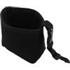 SUPVOX Sacca Pulizia Golf Portatile in Neoprene con Clip Staccabile Nero | Bastoni e Palline, Struttura Appendibile Rimovibile, Asciugatura Rapida, Protezione Meteo, Accessorio Golf