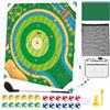 Generisch Gioco da golf per adulti, per attività all'aperto, con custodia | Set da gioco all'aperto per bambini e adulti, golfisti, principianti, cortile, prato, campo di esercizi P