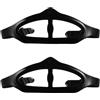 PRETYZOOM 2 Pezzi Cinturino in Silicone per Maschera da Sub, Regolabile | Ricambio per Maschere Subacquee, Installazione Semplice, Nero, per Snorkeling e Immersioni, Accessorio Versatile