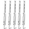 Generic 6-in-1 Acciaio Inox Pesca Multi Tool, Accessori Pesca per Pescatori | Strumento portatile per rimuovere ami da pesca e annodare, con taglierina e affilaami, regolatore compatto per esche a rullo