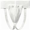 LeeQinersw Slip Porta Conchiglia Traspirante , Bianco Con Chiusura A Pressione , L | fisiologico, Conchiglia Protettiva con Tazza Rimovibile, Ergonomico, Sospensorio Sportivo con Tazza in Plastica