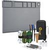 CVLIFE Kit di pulizia per pistola, tappetino, spazzole magnetiche, cerotti | Forniture complete 9mm 223 556 38 357 380 22 12GA Alesaggio Picks Tamponi Accessori per bottiglie di olio Manutenzione