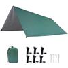 DEARMAMY Tenda da Campeggio, Leggera, Facile da Trasportare | Telo Oxford Verde, Protezione dal Sole, Facile da Riporre, per Campeggio e Attività All'aperto