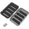 Toddmomy Scatola Porta da Pesca in Plastica ABS Bianca, Compatta | Organizer Semplice per Piccoli Accessori, per Zaino o Borsa da Pesca, Contenitore Leggero e Ordinato
