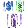 Toyvian 3 Pezzi Corda per Saltare PVC Manici Antiscivolo | Allenamento Sportivo Indoor, Facile da Trasportare, Design Manico Elegante, Adatta ad Adulti