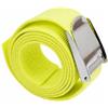 Baoblaze Cintura Zavorra con Fibbia in Metallo, Giallo Fluorescente | Lunghezza di 150 Cm, Cintura da Immersione con Fibbia a Sgancio Rapido, Regolabile, per Immersioni