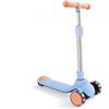 Growaystory Monopattino per bambini dai 3 anni in su, con ruote LED, pieghevole, per bambini dai 3 ai 10 anni