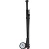 GLFLOW Pompa manuale ad alta pressione per bicicletta, 300 psi, in alluminio (nero | Pressione massima 300 PSI, ideale per forcelle ammortizzate, ammortizzatore, indicatore di manometro preciso