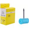 UrbanHui Camera d'aria per bicicletta Premium per TPU compatibile con ruote da 26 27,5 29 pollici da 1,95 a 2,8 larghezza pneumatici con 45 mm per valvola Presta in blu