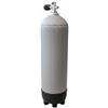 Baoblaze Coprivalvola Bombola Subacquea Copribombola Serbatoio Sub Protezione Manicotto Neoprene 35 Mm AntiGraffio Antiusura Facile da Indossare Adatto per, Grigio