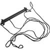 Cabilock Cintura da Sci per Allenamento Maniglia, per Adulti | Cinghia di Trazione Ammortizzata in PVC e Corda di Nylon, per Sci e Snowboard, Colore Nero