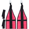 DEARMAMY Cinghia Addominale per Allenamento, Nylon, Comfort-fit, Barra | Home Gym e Powerlifting, Alta Resistenza, Riduce lo Stress alle Braccia, con Anelli di Fissaggio