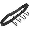 TOYANDONA Ganci per Supporto da Caccia Tree Stand Hook Multi Gancio in Ferro e Nylon, Struttura Stabile, Nero, per Attrezzatura da Caccia e Outdoor, Facile da Usare