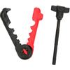Generic Bobina per lenza da pesca Avvolgitore per mulinello Mini portatile universale Avvolgitore per attrezzi per pesci Stringe la lenza per le battute di pesca Materiale ABS 54g