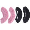 DEARMAMY 2 Paia Copripattini Elastici in Peluche per Lame da Ghiaccio | Protegge le Lame, Assorbe L'umidità e Aiuta a Ritardare L'affilatura, per Hockey e Pattini Artistici