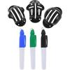 ULTECHNOVO Marcatore per Palline da Golf Linee, Leggero e Portatile | Segnare su Entrambi i Lati, Plastica, Accessorio Pratico per Golf, Disegno Tratteggio, Facile da Portare Colore Casuale