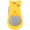Alipis Forcella Ripara Divot da Golf Pieghevole Marcatore Pallina | Acciaio Inossidabile e Plastica, Struttura Portatile per Manutenzione del Prato, Giallo Elegante