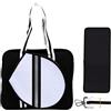 Duokon Borsa da Tennis Borsa da Palestra per Donna, 40,6x33x15,2 Cm | Neoprene, Resistente All'acqua, Antigraffio, Antipolvere, Tasca Esterna per Racchetta, Borsa da Palestra da Viaggio per