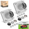 10L0L Gruppo mozzo ruota anteriore golf cart per EZGO TXT 2001.5-2013 G&E | Mozzi anteriori con cuscinetti ruota/paraolio/tappi antipolvere, ricambio OEM # 70895G01, 70895-G01 (2 confezioni)