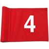 Luwecf Bandiera da Golf in Nylon, Numerata | tessuto nylon resistente, compatibile con aste standard, per buche, per golfisti, attrezzatura golf