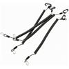 LRXFPIYF Cavo di con Clip Metalliche in Acciaio Inox Cavo Elastico con Moschettone Retrattile Corda Elastica per Pescatori