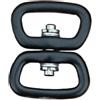 Generico Swivel Hooks, Aircraft Aluminum Alloy with Locking Carabiner, Dog Clip | Aluminum Swivel Hooks, Strong Locking Carabiner Design, Provides Secure Clip Solution, Perfect for Dog Leashes, 2 Inch Alloy