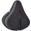 Generico Coprisella Gel 280 * 250mm per Bici Strada MTB | Copertura sella in silicone per bici elettrica, spinning, condivisa, normale e pieghevole