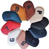Bffcnl 10 Pezzi Coprimazza con Ricamo Protettivo Coprimazza da Golf Spesso Coperture per Golfisti, Multicolore