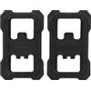 Zerodis Qcwwy 2 Pezzi SM PD22 Pedale Piatto per Bici con Chiodo Antiscivolo, | Composito Durevole di Carbonio e Nylon, Installazione Facile con Esagono, per Pedali M520, M540, M8000, M9000