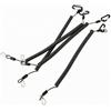 CAQYPVH Cavo di con Clip Metalliche in Acciaio Inox Cordino Attrezzi da Pesca Resistente Corda Elastica per Pescatori, Attività All'aperto