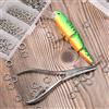Generic 1 pinza da pesca in acciaio inox, resistente all'acqua salata, strumento di riparazione per attrezzatura da pesca