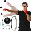 Generic Boxe Reflex Ball Fascia Set Punzonatura Velocità Attrezzatura | Fascia in silicone per allenamento boxe, per camera da letto, viaggi, dormitorio, palestra, uomini e donne