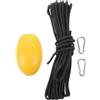 YARNOW Corda Galleggiante per Kayak Gancio, 30 Piedi, 5 MM | Nailon Leggero e Portatile, Attacco Facile, per Paddleboard e Tappeti da Nuoto, Uso Nautico