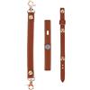 iplusmile Corda per Lampada da Campeggio Regolabile, Set | Rame e Pelle Microfibra, Installazione Rapida, Compatta e Portatile, per Campeggio e Tenda